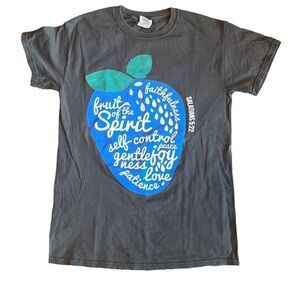 ‎Gildan Heavy Cotton Women's Gray Crew Neck Short-Sleeve T-Shirt Size S